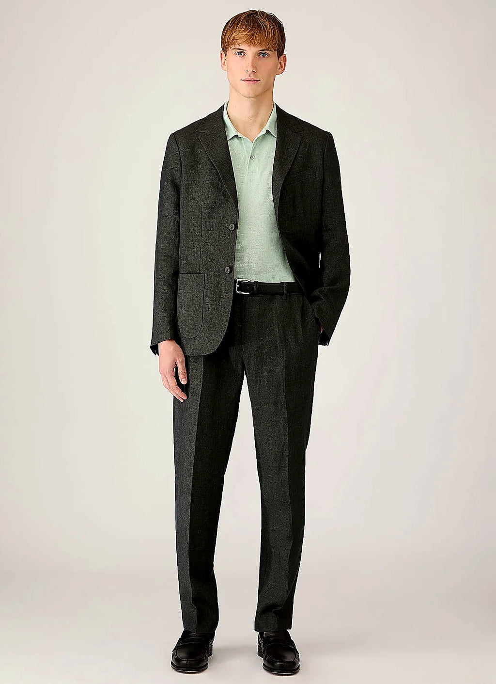 Laurel polo shirt in mesh cotton, slim fit