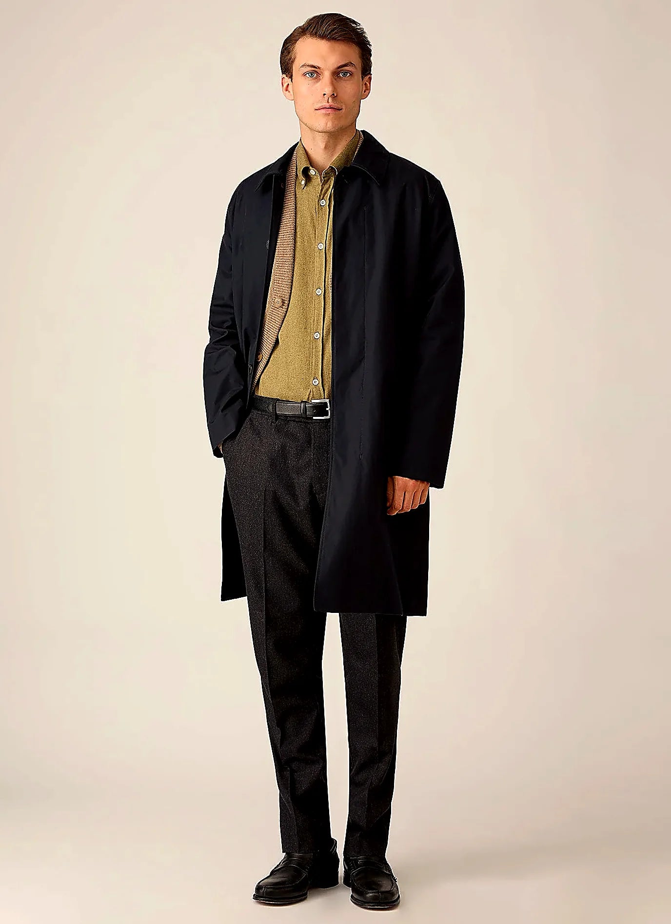 Artichoke flannel shirt in brushed cotton flannel, everyday wear