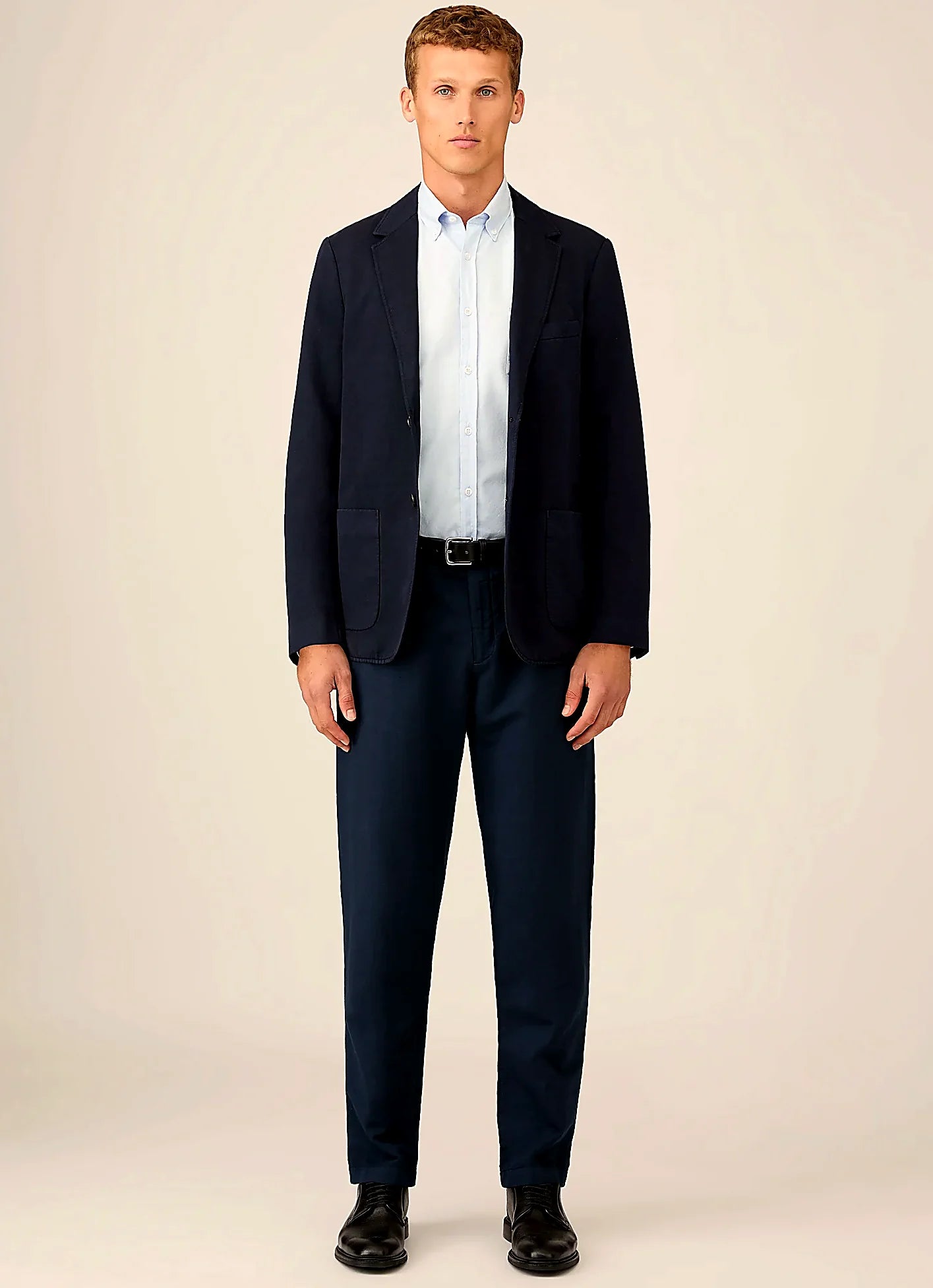 Light Blue Oxford shirt in cotton, everyday wear