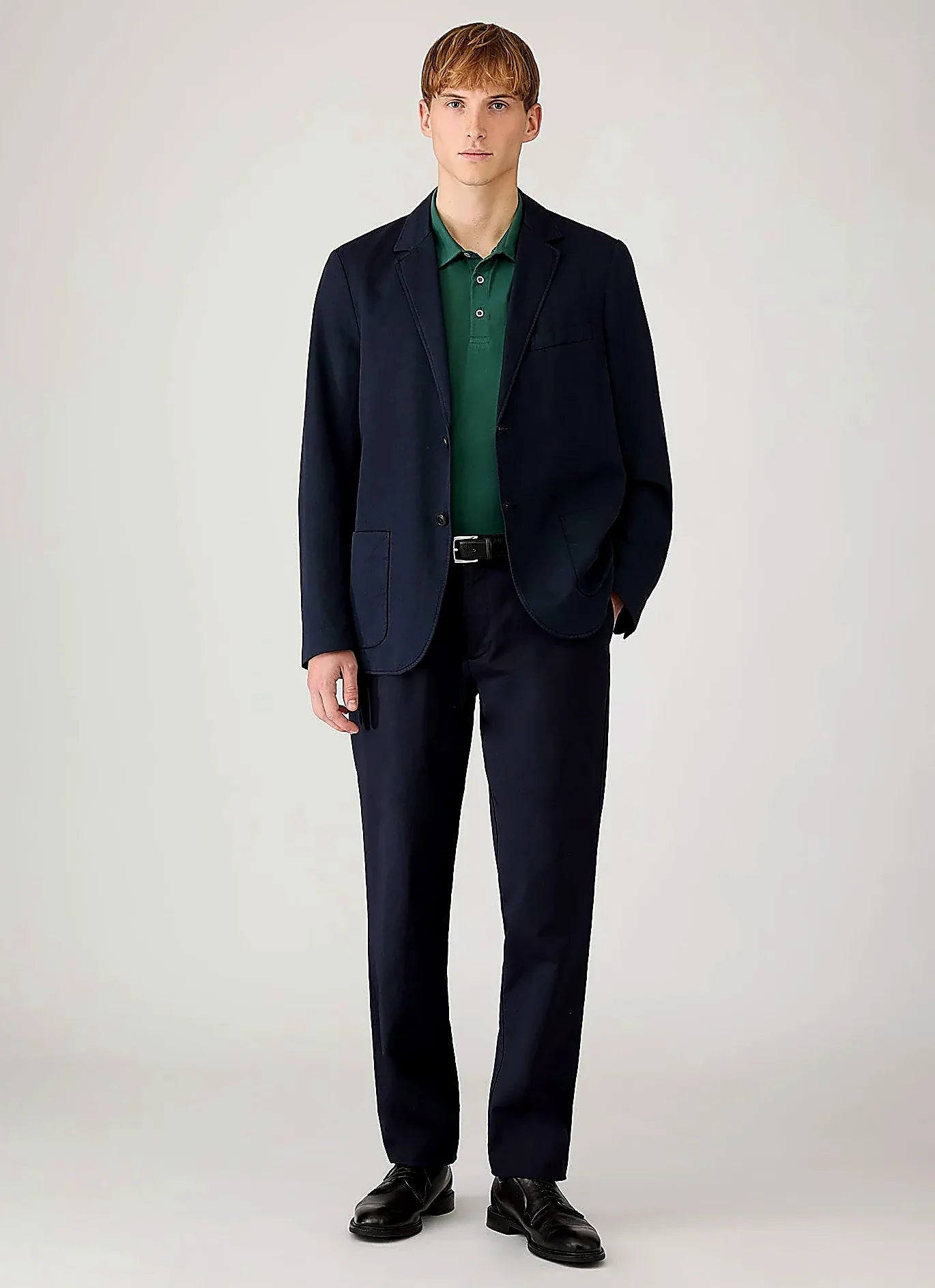 Forest jersey polo shirt in supima cotton, everyday wear