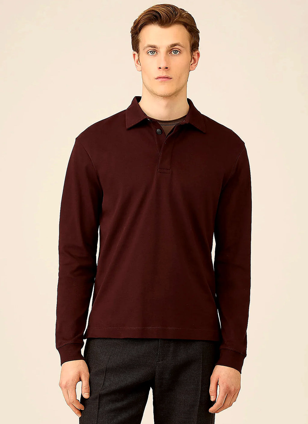 Bakelite rugby polo shirt for men