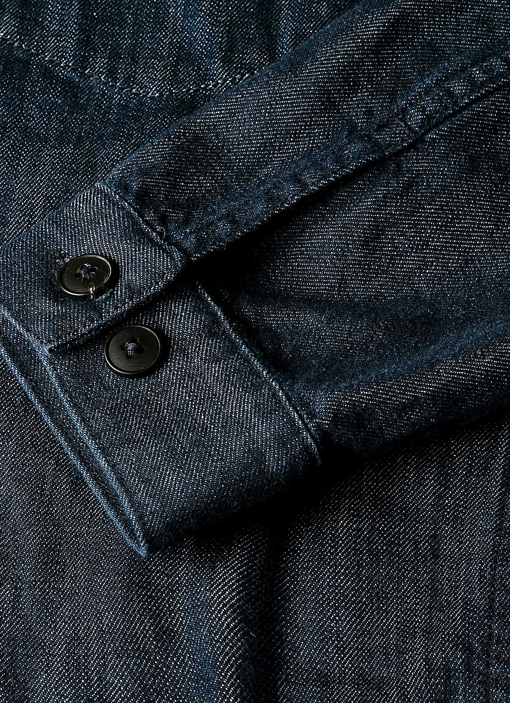 Men's Japanese Denim Jacket in Rinse Wash Denim