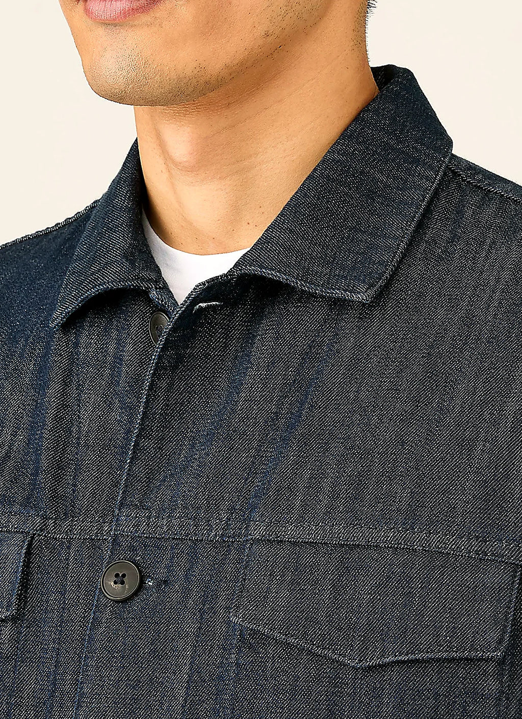 Rinse Wash denim jacket for men, japanese denim