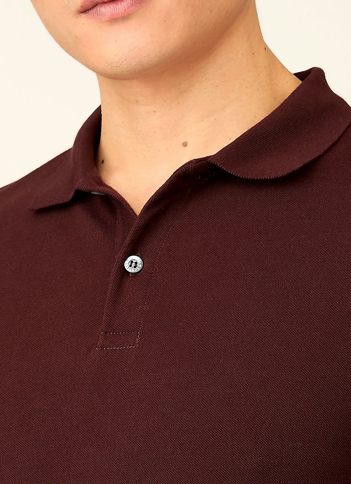 Bakelite polo shirt for men, supima cotton