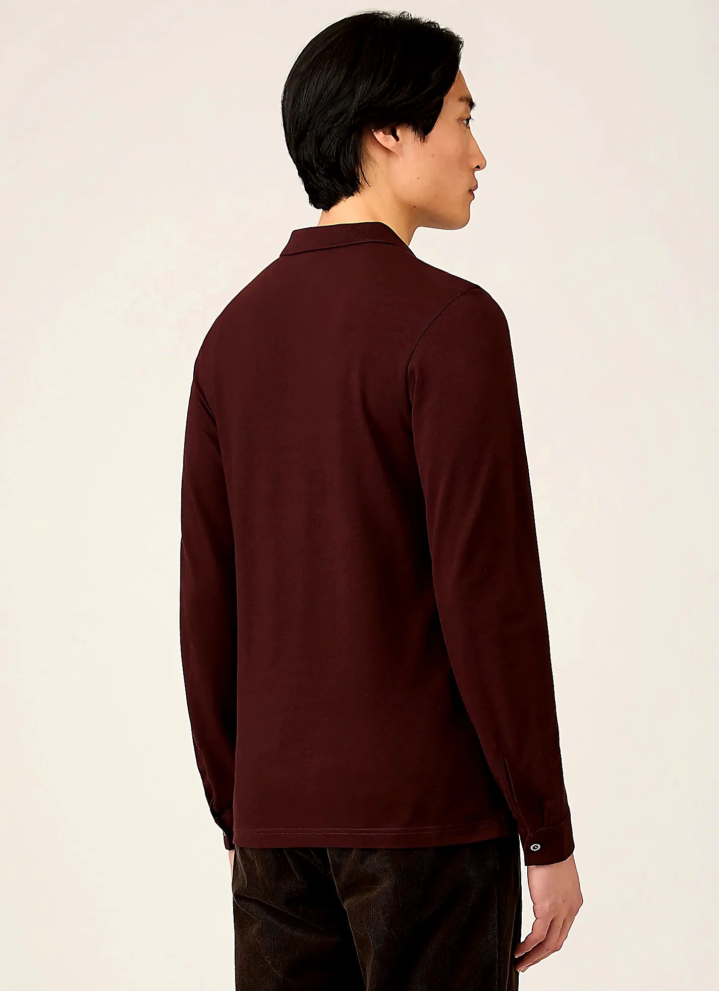 Men's supima cotton polo shirt in Bakelite