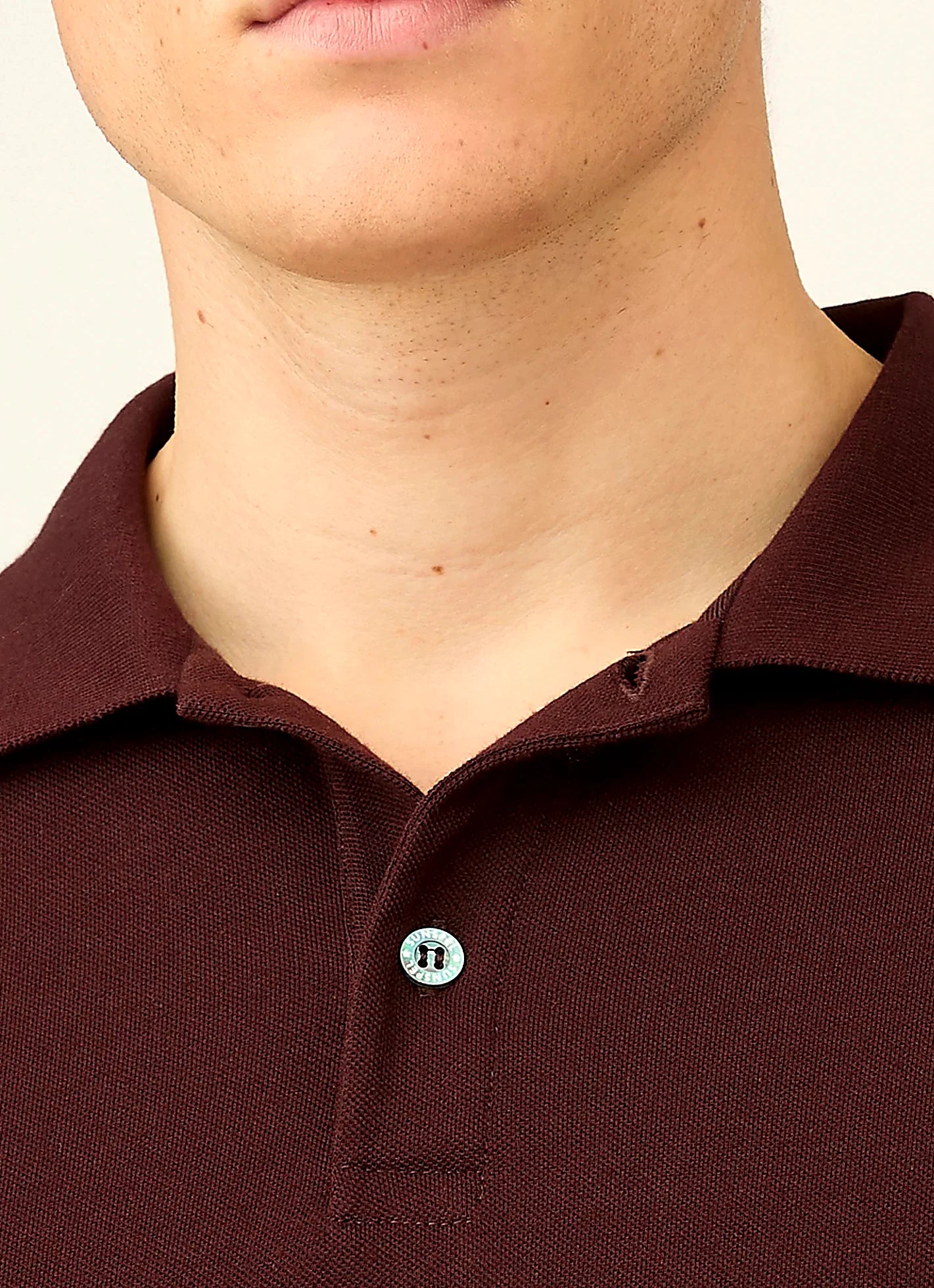 Bakelite polo shirt for men, supima cotton