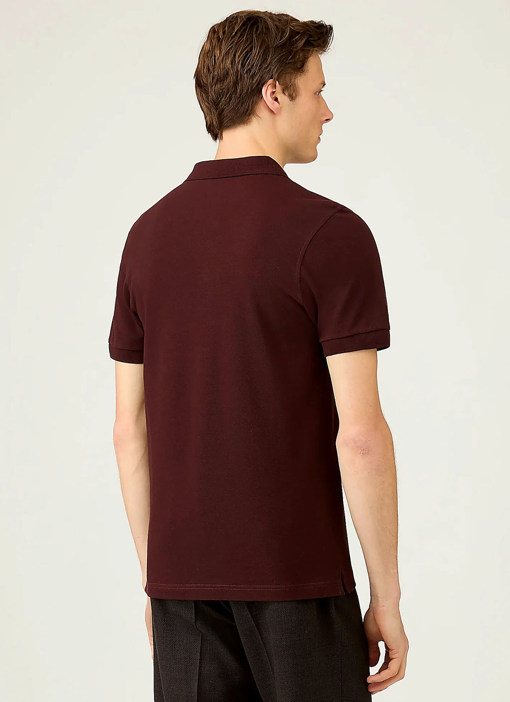 Men's supima cotton polo shirt in Bakelite