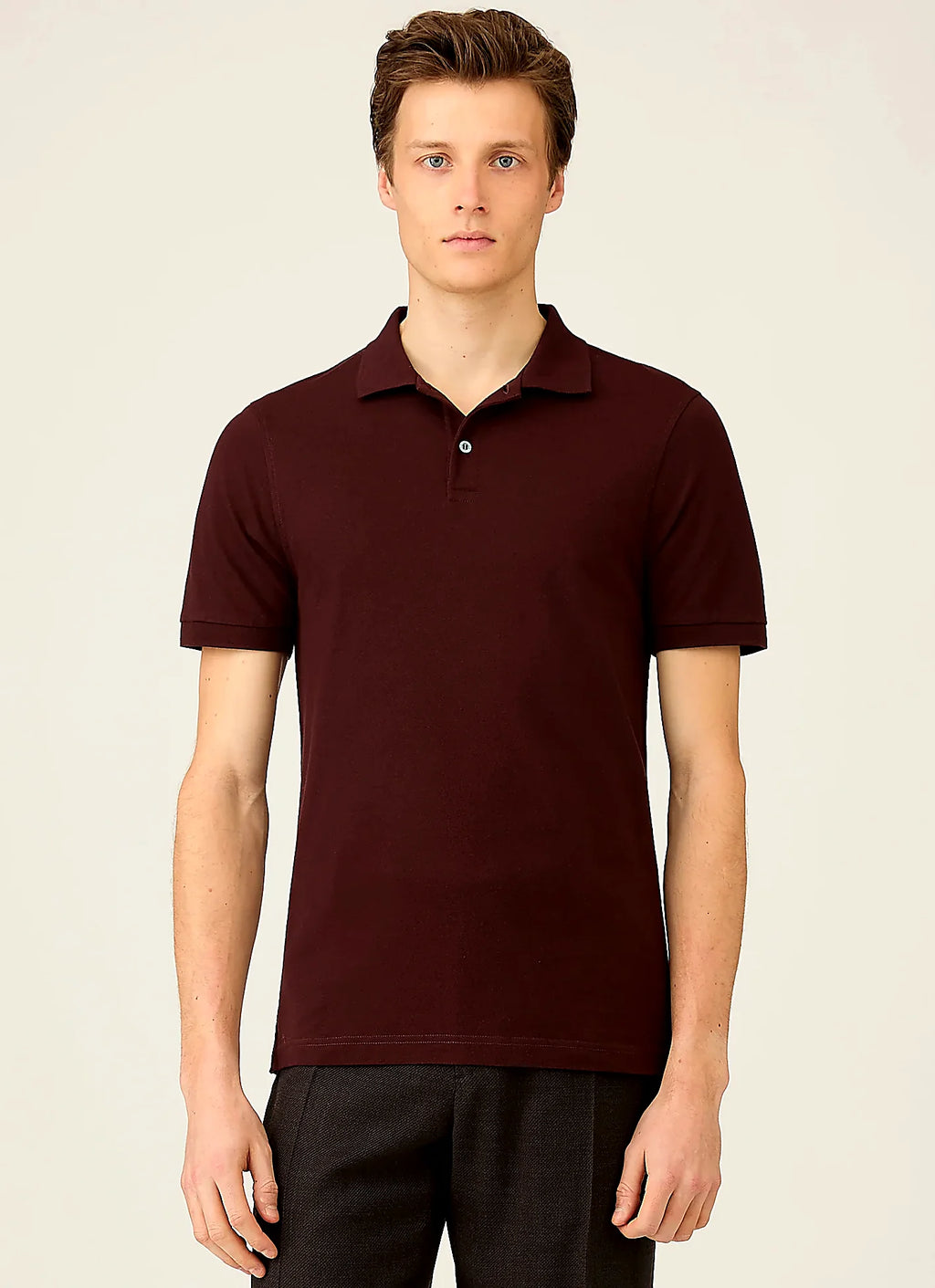 Bakelite supima cotton polo shirt for men