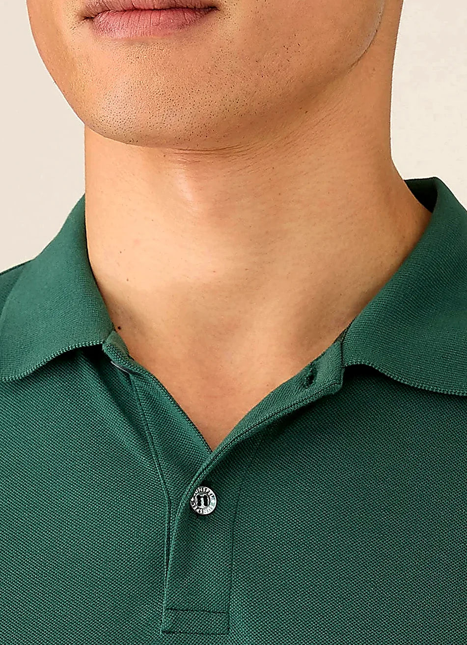 Forest polo shirt for men, supima cotton