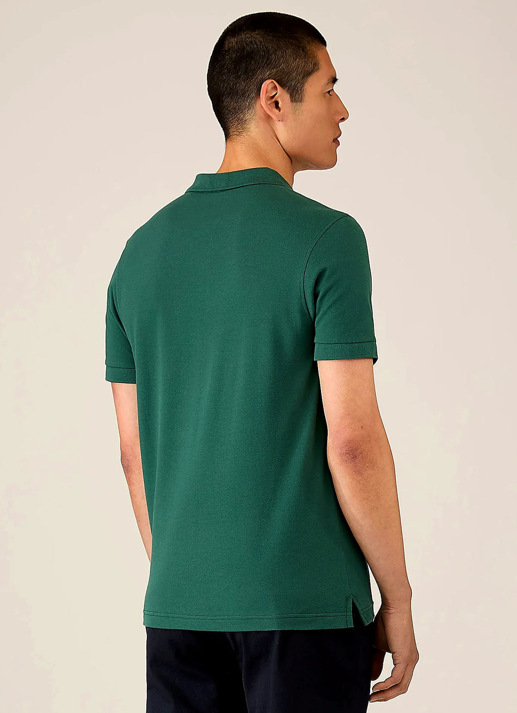 Men's supima cotton polo shirt in Forest