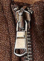 Light Brown gilet for men, wool cashmere flannel